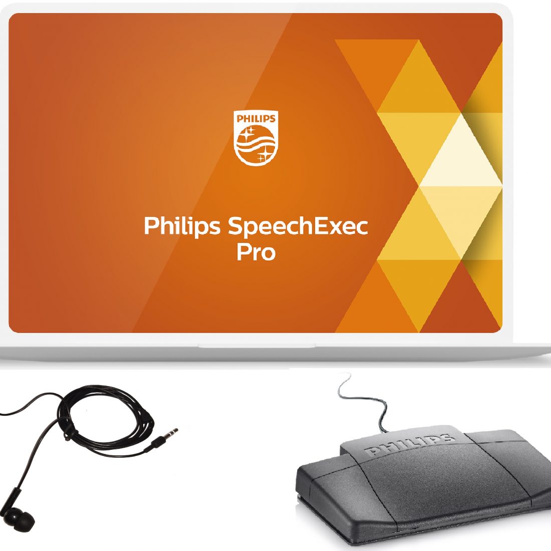 Philips SpeechExec Pro LFH7277 Transcription Kit